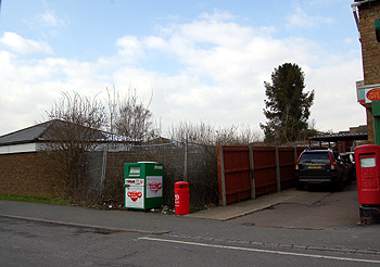 The site of The Chequers March 2012